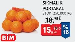 SIKMALIK PORTAKAL